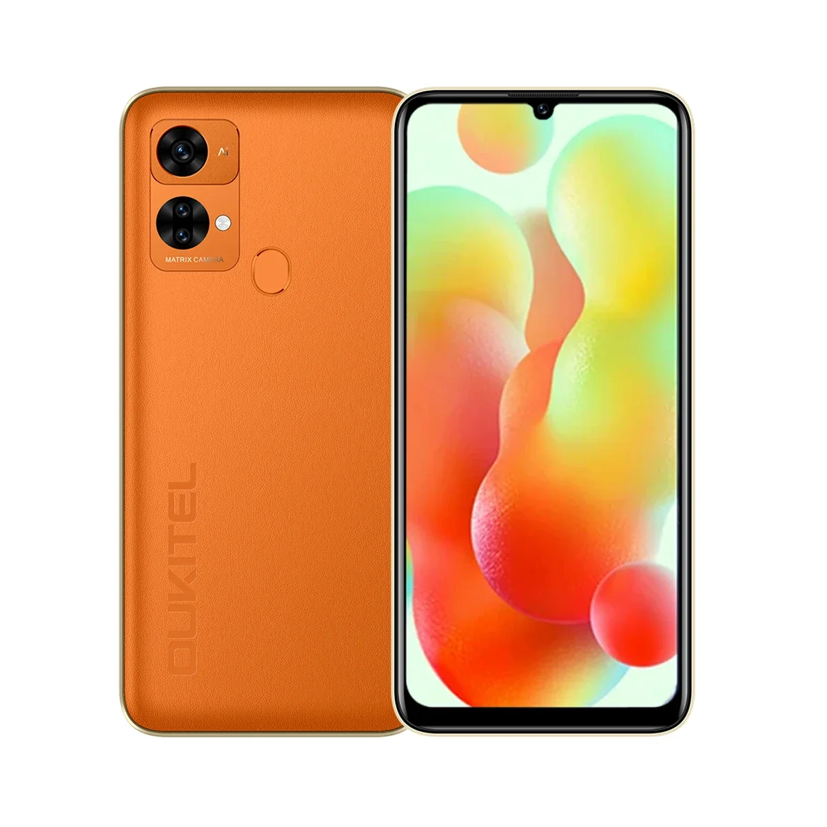 OUKITEL C33 SIMフリー Android13 orange OUKITEL C33 Android 13 Cell phone 6.8