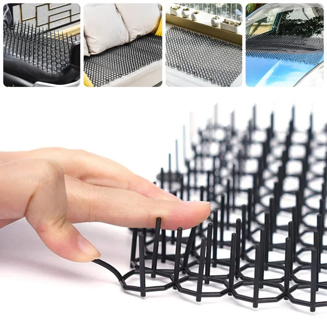 Anti Dog Cat Spikes Mat Anti-Climbing Fence Balcony Isolation Gardening Anti-Cat Thorn Net Dog Squirrel Repellent Pet Supplies 5