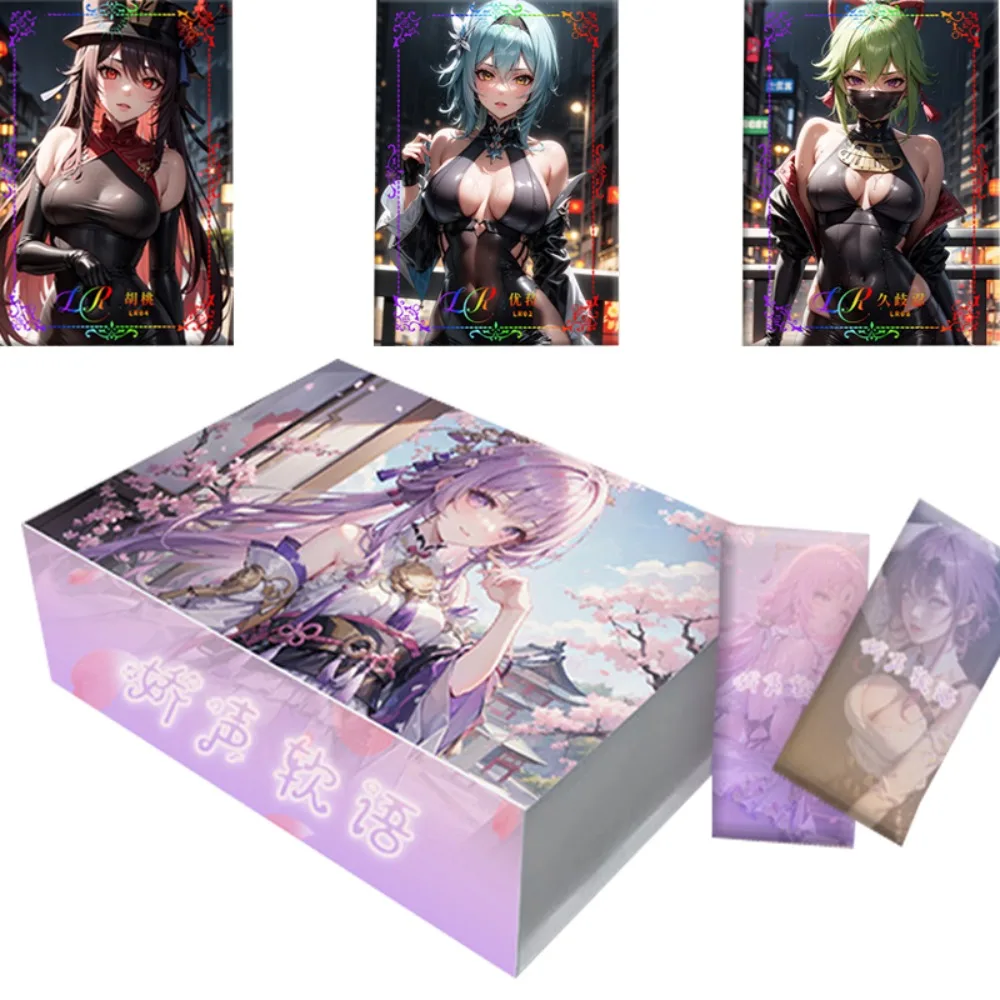 

Goddess Stories Collection Card Booster Box Anime Beautiful Attractive Girl Collection Party Game Flash Cards Funny Toys Gifts