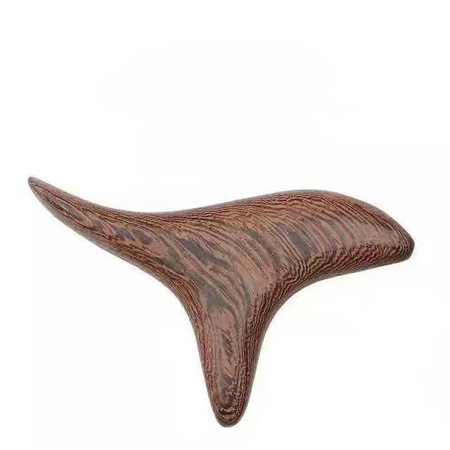 1 Stück Triggerpunkt-Massage Gua Sha Werkzeug Professionelles Lymphdrainage-Tool Holztherapie-Massagegeräte für Rücken Nacken Bein Hand – Detail 5