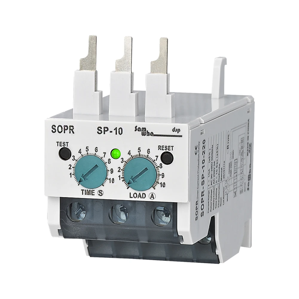 Samwha-relé de Sobrecarga Térmica Eletrônica Protetor do Motor Dsp Sopr-sp