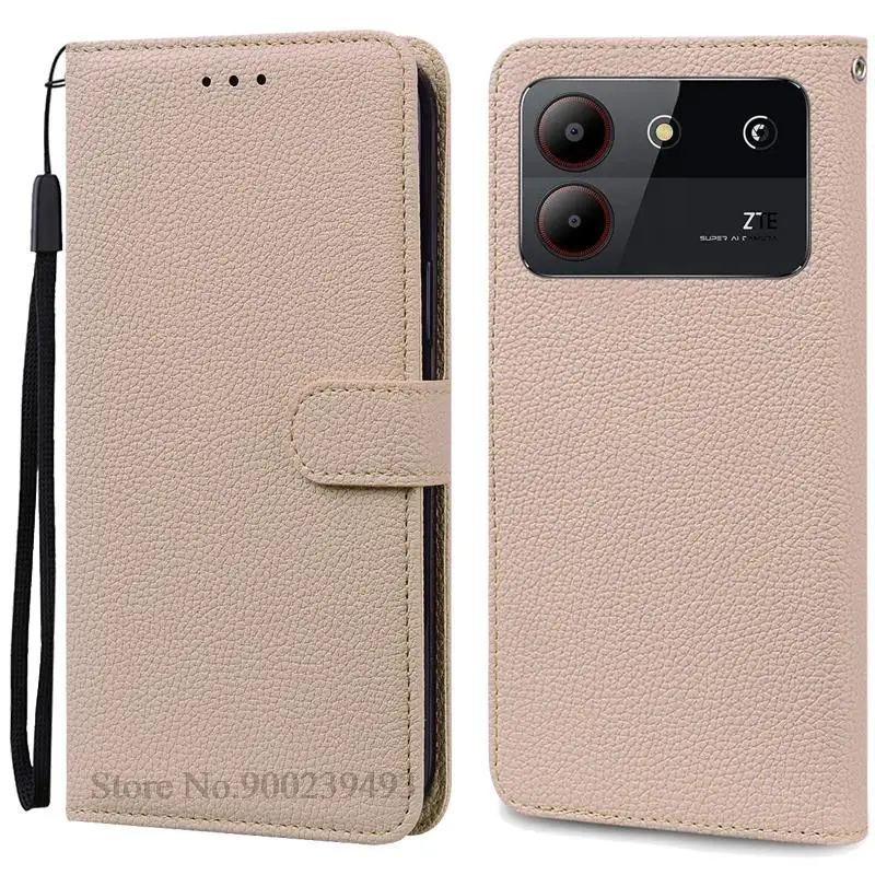 Elegant Leather Wallet Flip Case - Premium Phone Cover with Bumper Protection