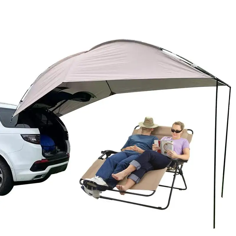 

Waterproof SUV Trunk Tent Car Tail Self-driving Picnic Barbecue Rainproof Awning Shelter Tourist Tent Vehicle Rear Canopy Beach