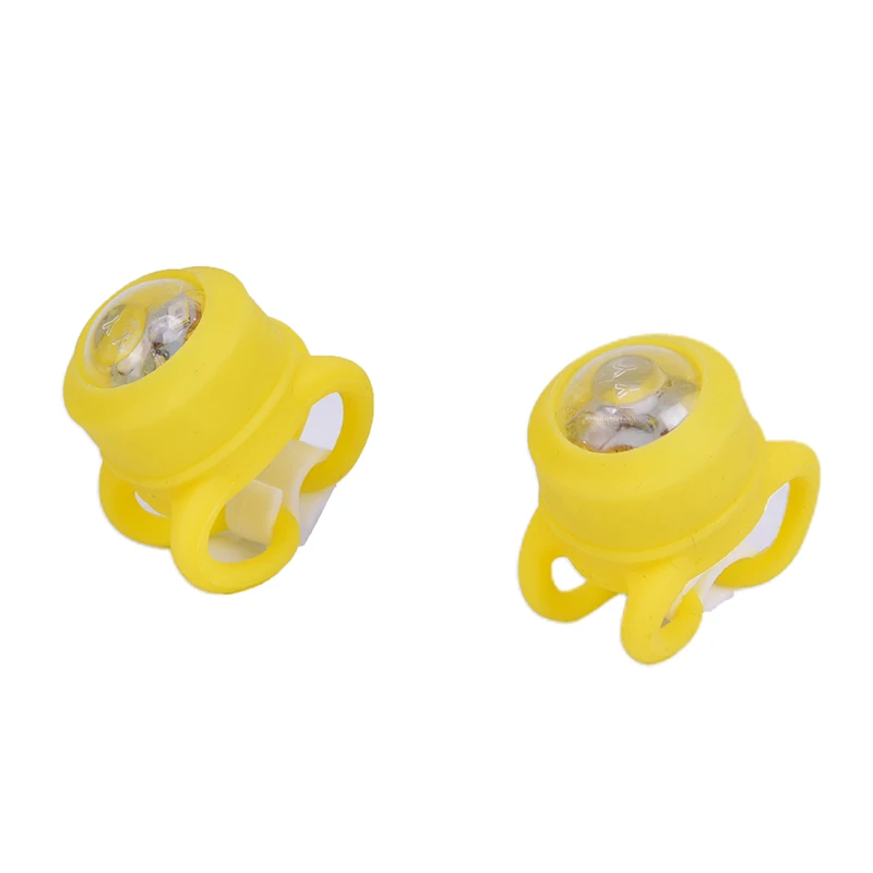 Description Picture 6 of itemColorful Bicycle Small Yellow LED Ring lights Bicycle Bell Road Bike Accessories