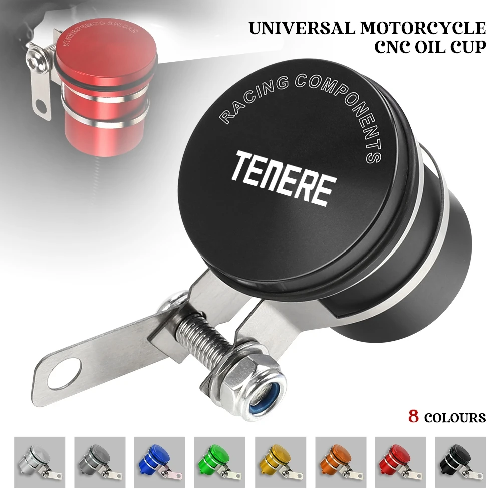 

Motorcycle CNC Clutch Tank Cylinder Master Oil Cup Brake Fluid Reservoir FOR YAMAHA Tenere 700 Rally T7 Tenere700 2019 2020-2024