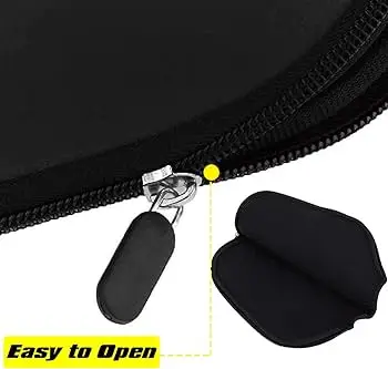 Pickleball Paddle Covers 1-2Pcs Universal Size Neoprene Racket Sleeve Storage Bag 8.26x11.4 inche