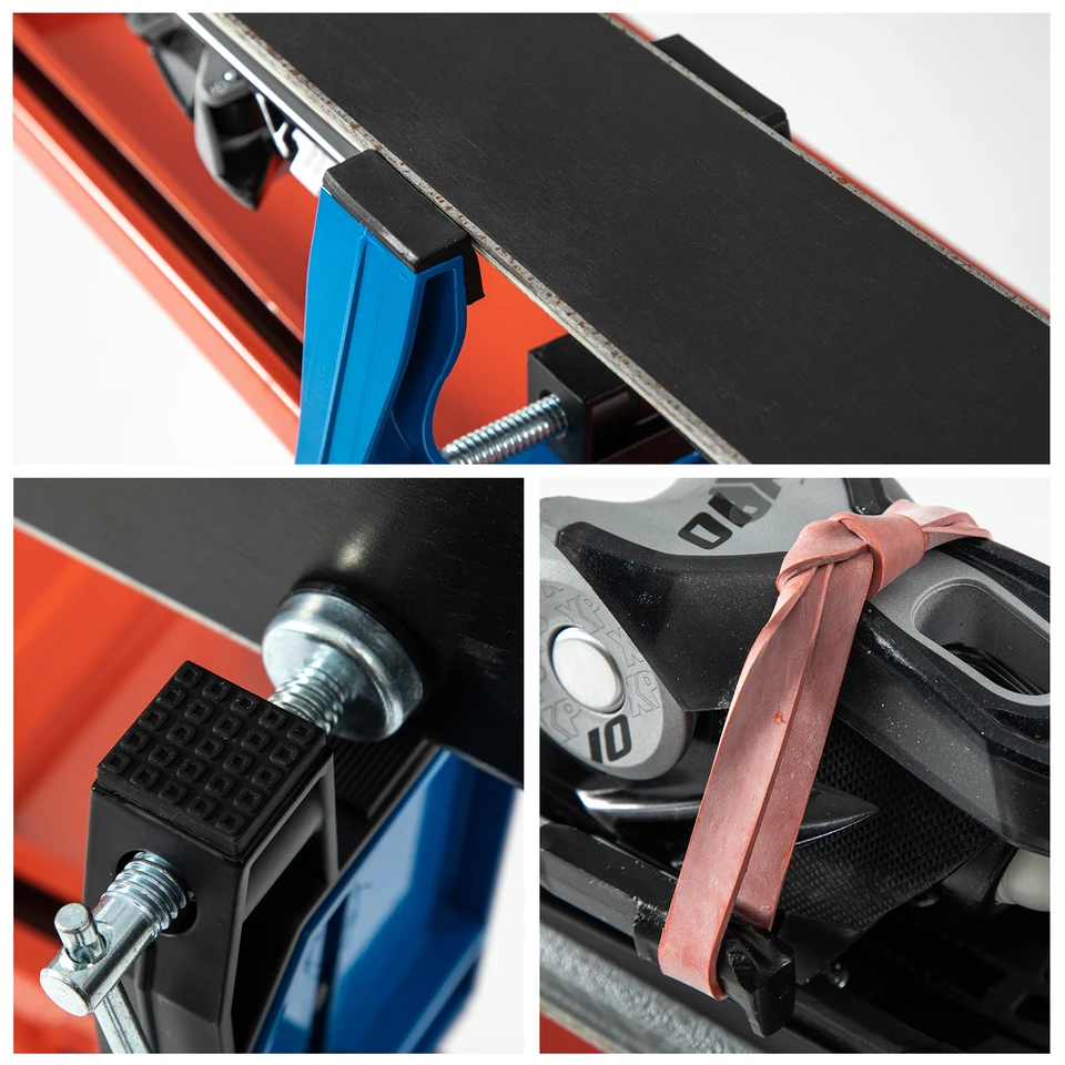 XCAN Ski And Snowboard Vise For Tuning,Waxing And Repair,Set Of Non