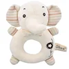 Baby Rattles Soft Cartoon Cute Plush Animal Rattles Toys Child Educational Handbells Soft Toddler Baby Comfort Toys игрушки для 4