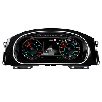 Hizpo - Panel de Instrumentos Digital LCD de 12.3 Pulgadas para Automóvil, para Volkswagen Golf 7 2014-2020, Modificación de Radio de Auto, Panel de Instrumentos, Velocímetro, Sistema Linux 5.4, Cabina Virtual 1