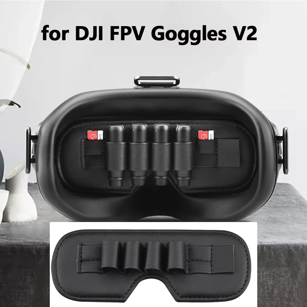Lens Protector Storage Pad Dust Plug Antenna Protection Cover XT60 Power Cable Battery Holder for DJI Avata/FPV Goggles V2 screen protector drone accessories protective film