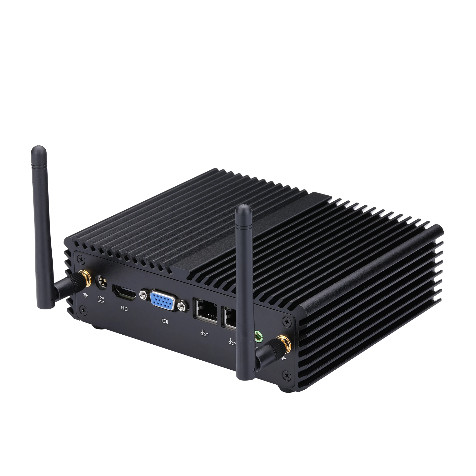 Qotom Mini Pc Host Q210S Q220S with Core i3 i5  Dual Lan  WIN XP/Ubuntu 7x24 2
