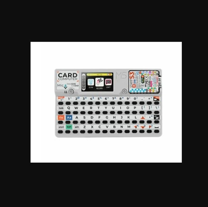 M5stack Cardcomputer StampS3 microcontroller 56 key keyboard card computer DIY Electronics