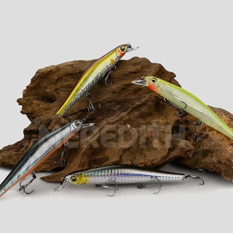 MEREDITH ORBIT-110SP Orbital Magnetic System Top Fishing Lures Minnow Wobbler Quality Fishing Tackle Hooks