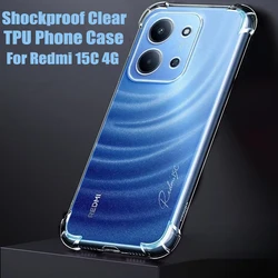 Durable Clear Shockproof TPU Phone Case with Soft Cover Design for Redmi K90 (Clear)