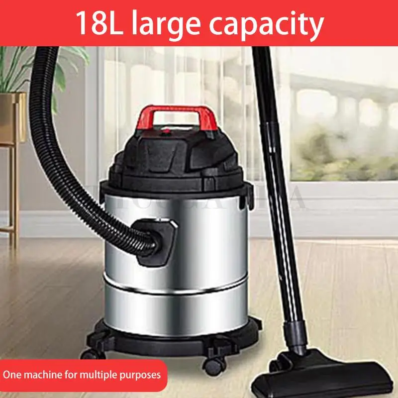 

18L Multifunctional High-power Vacuum Cleaner Blow Wet and Dry Three Use Cleaner for Home Car Commercial Industry Machine 1000W