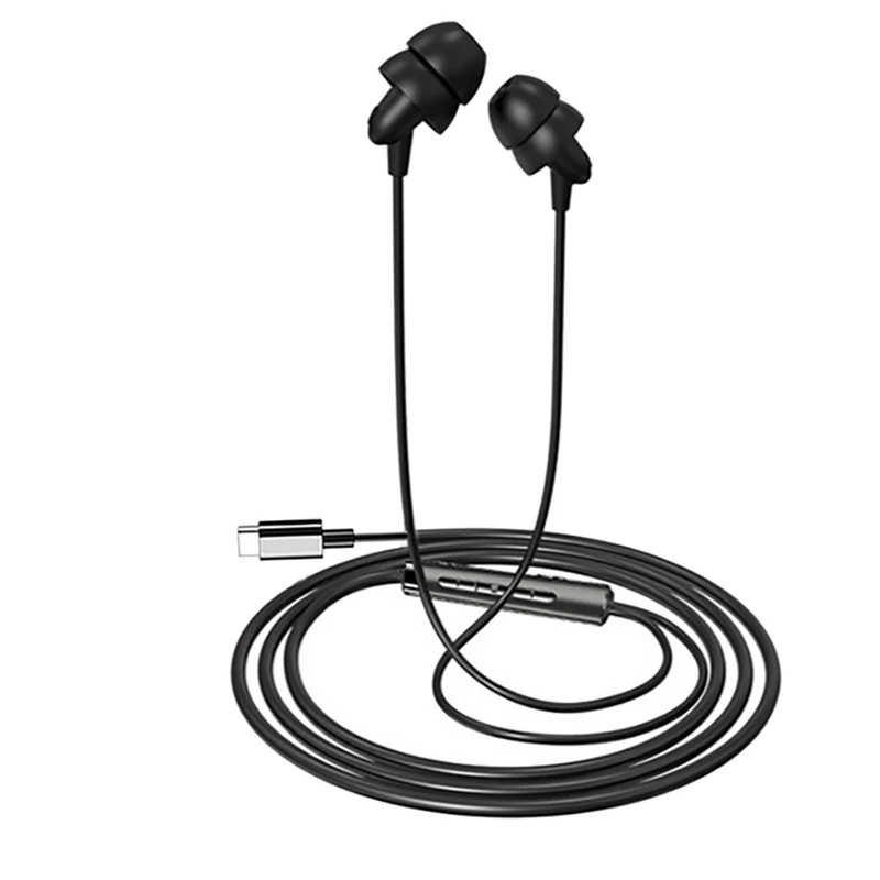 Sleep Headphones Wired USB 3.5 In Ear Headset Noise Cancelling Sleeping