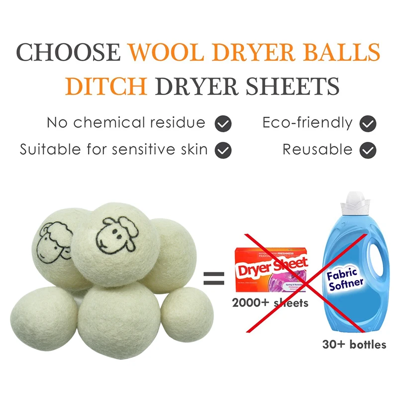 DryingWoolBall456CMAntiEntanglementHouseholdDryingClothes