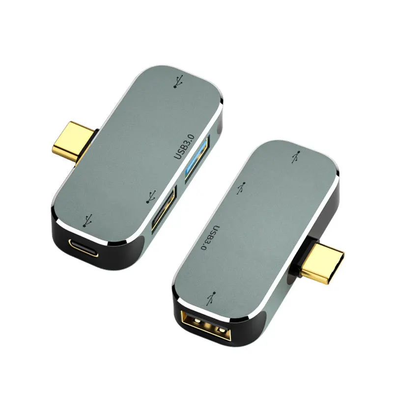 Tip C yerleştirme istasyonu için uygun Huawei Apple Thunderbolt 4 5-in-1 Usb arayüzü Hd 4k yerleştirme istasyonu tip-c 3a1c Usb Hub