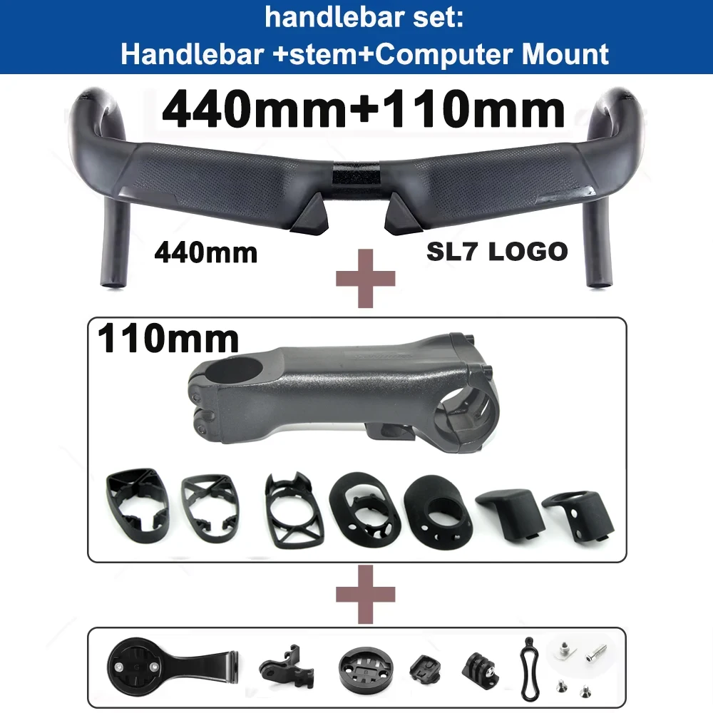 440mm and 110mm stem
