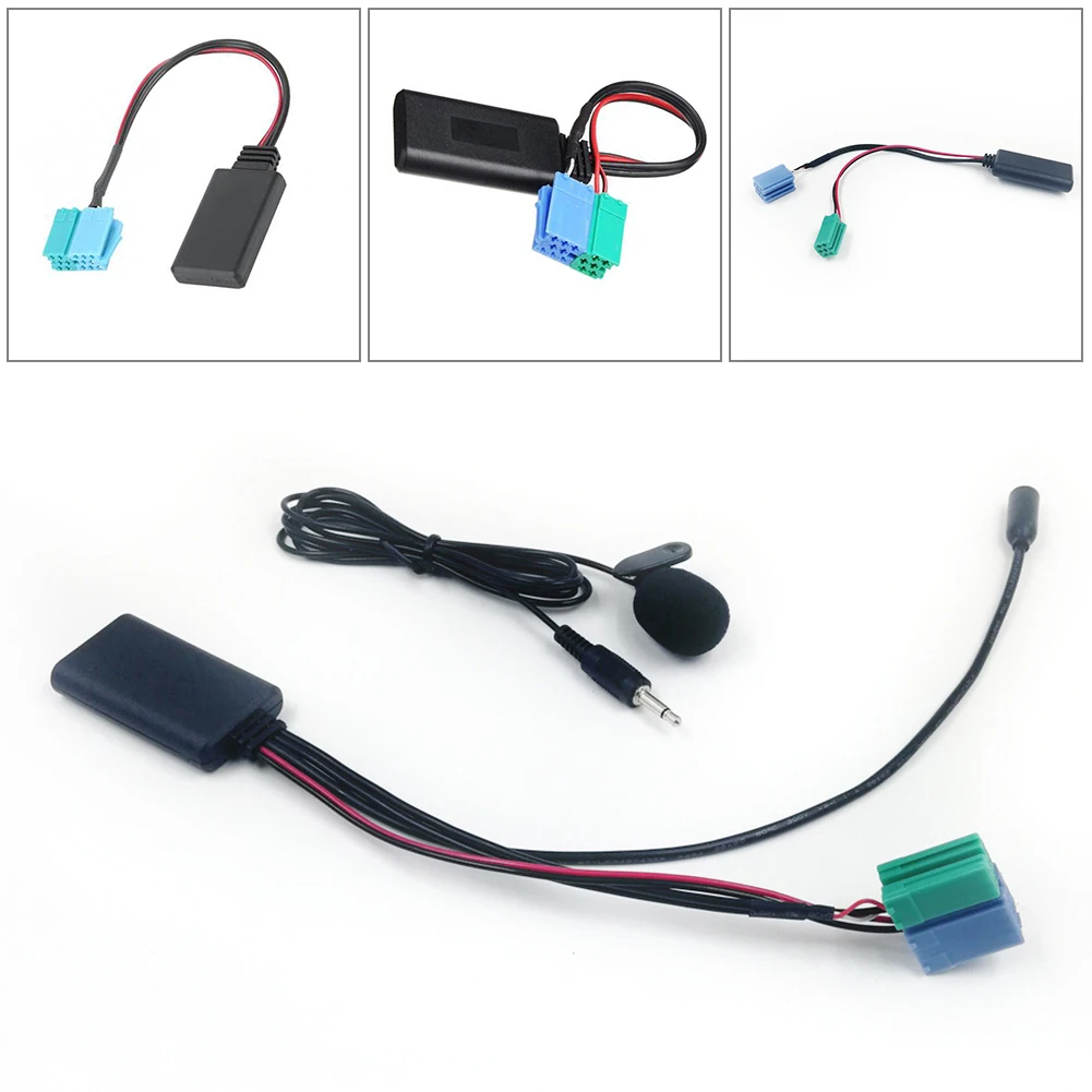 Adaptateur Audio Stéréo Bluetooth pour Voiture, Connecteur ISO 6 Broches 8 Broches, Câble Mx, Accessoires Automobiles