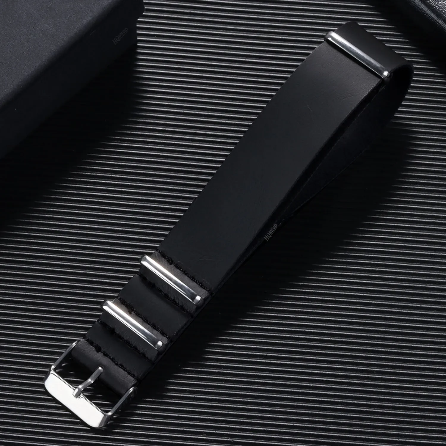 Vintage-Style High Quality PU Leather Watch Strap - Universal Wrist Band