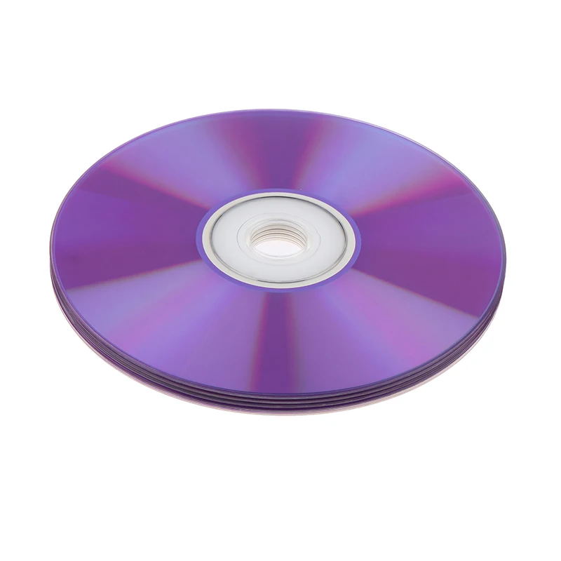 5Pcs 12cm 5 Discs 8.5 GB Blank Fruit Printed DVD+R DL Disc D9 Burning Disc