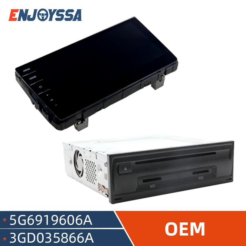 Gruppo Schermo In Vetro Da 9.2 Pollici Per Golf Mk7/7.5/R Passat B8 Tiguan Mk2 Multimedia Stere Radio Screen Mainunit 5 G6 919 606 A D