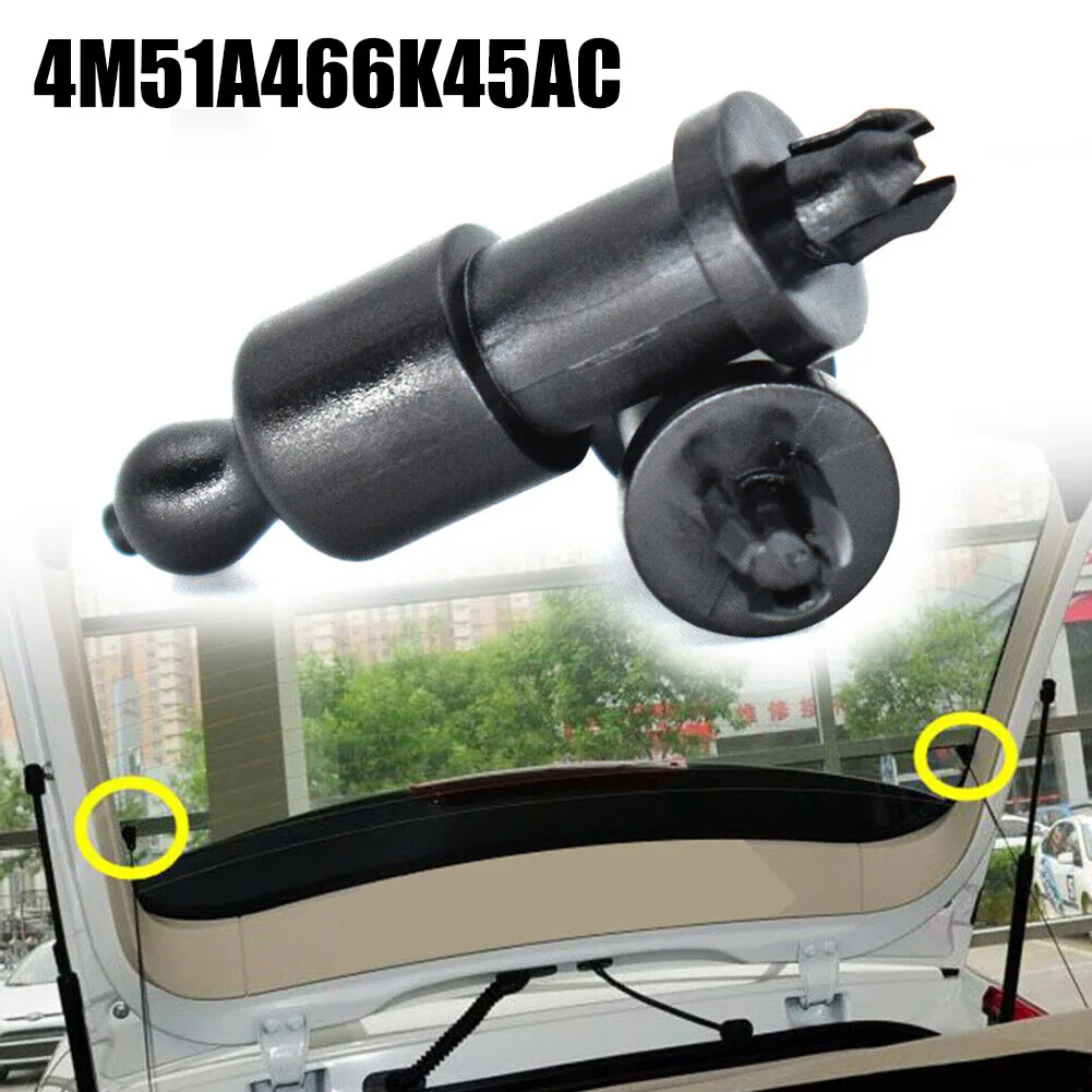 1pcs Car Trunk Storage Panel Drawstring Buckle 4M51A466K45AC For Ford Focus (MK2) 2006-2011 For C-MAX 2006-2008 Plastic & Nylon