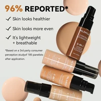 Matte Liquid Foundation Oil Control Concealer BB Cream Waterproof Lasting Full Coverage Natural Holding Makeup Face Base 2