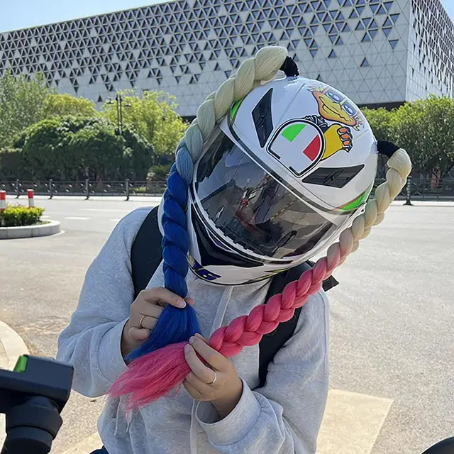 Hacer Trenzas Cascos De Mujer Con Trenzas Peluca Punk Trenzas Para