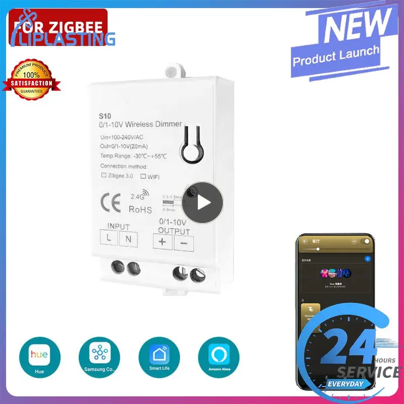 3.0 1-10V Dimmer Controller Tuya Smart Life App Telecomando Wireless Dimmer Switch Funziona Con Alexa Echo Home