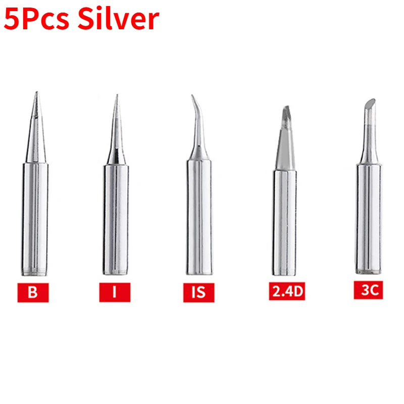 5pcs (Silver)