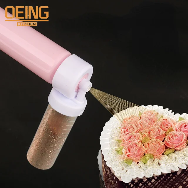 4 Színű Kézi Tészta Airbrush Pisztoly Sütemény Permetezőgép Para Pasteleria A Konyhai Szerszám
