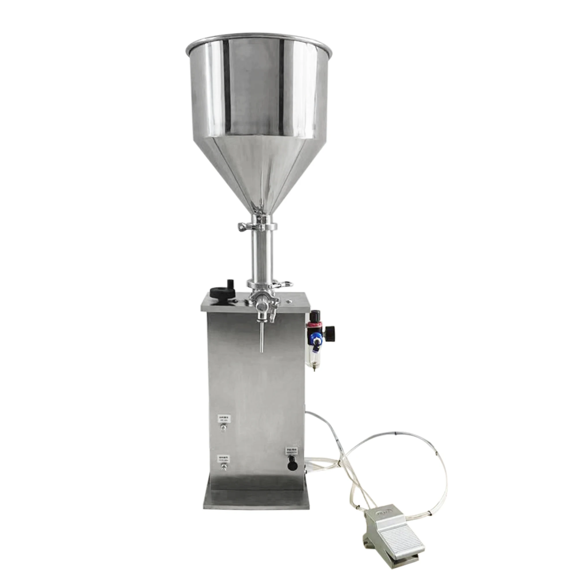 

Semi-automatic cream liquid cosmetic cream dispensing convenient small filling machine