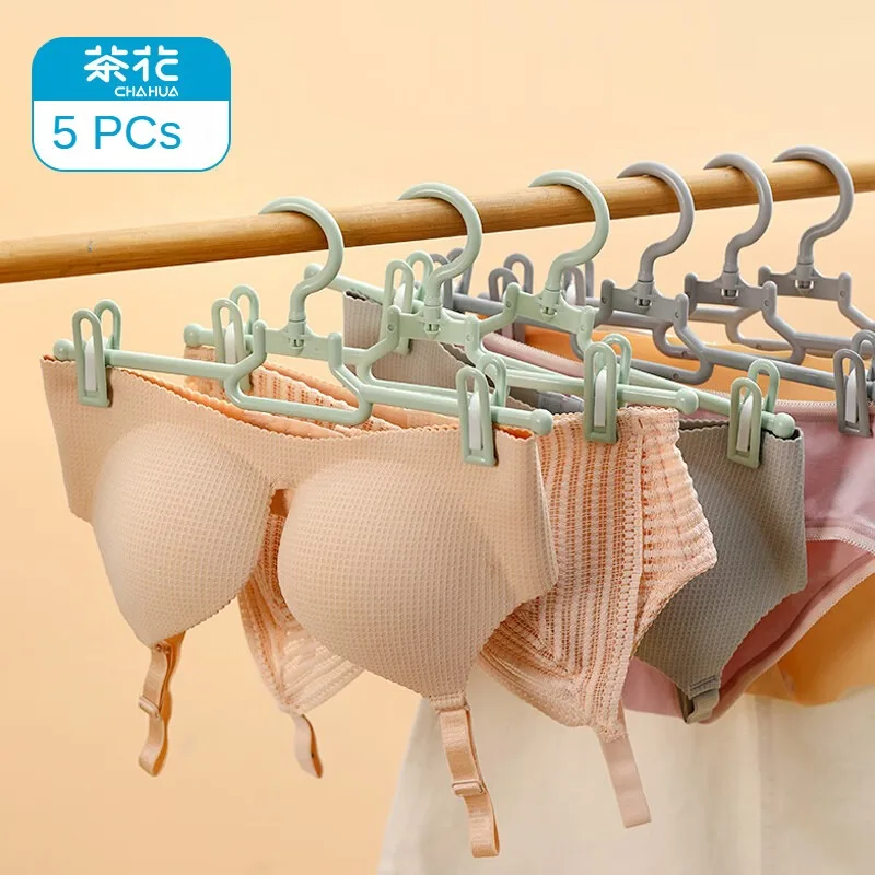 

CHAHUA Clothes Hanger Pants Shirts Underwear Socks Scarf Hanging Rack Multifunctional Durable Drainage Hanger Household Products
