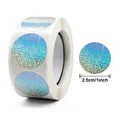 Silver Glitter-Round