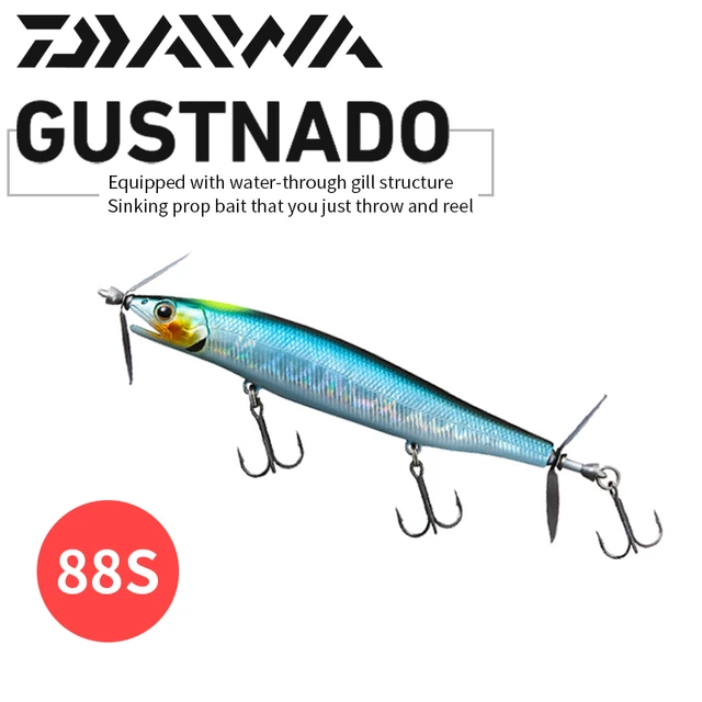 2022 New Daiwa Gustnado 88s Artificial Hard Bait 8.5g Minnow Fishing Lures  Sinking Beach Pesca Bass Fishing - Fishing Lures - AliExpress