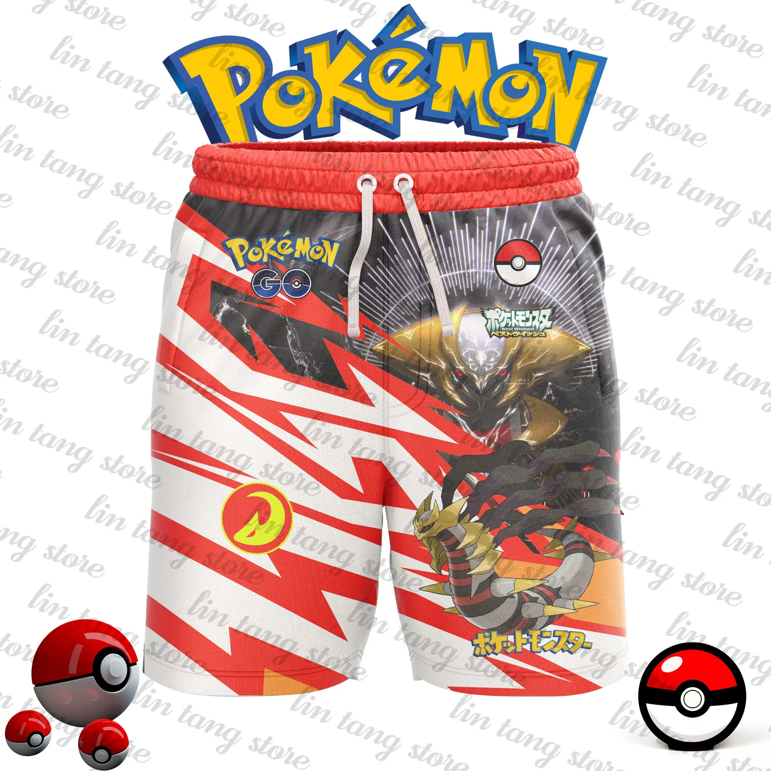 Рисунок 2 - Новинка 2024, летние шорты для детей с японской мангой