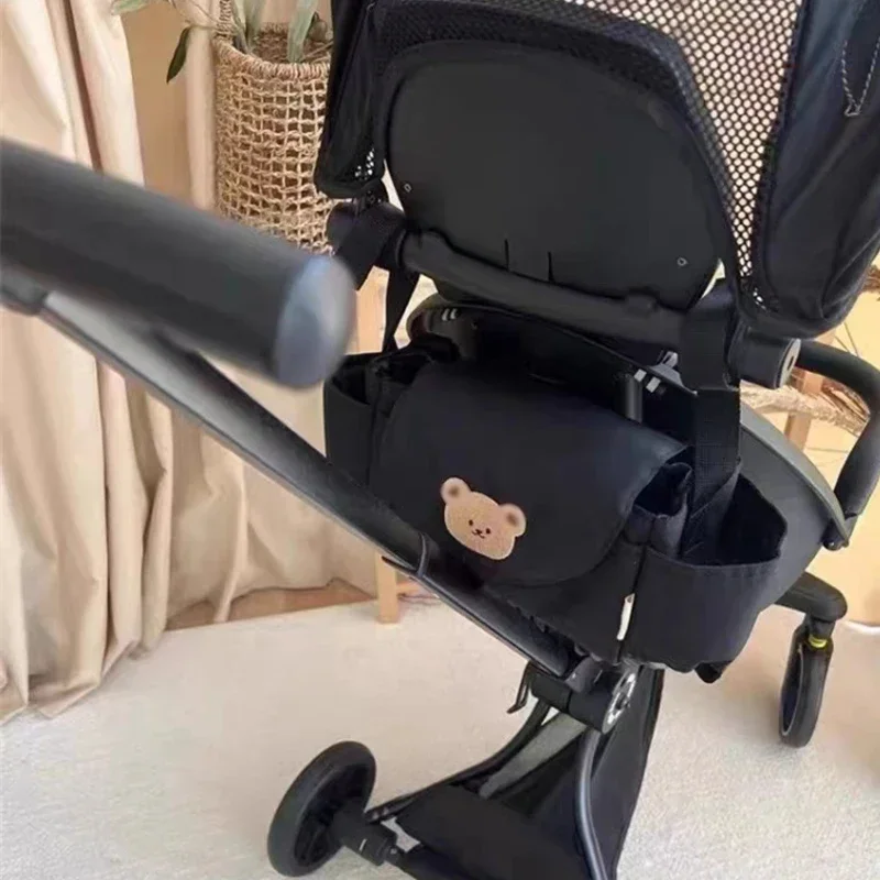 Diaper bag Cartoon Baby Stroller Organizer Nappy Diaper Bags Carriage Buggy Pram Cart Basket Hook Stroller Accessories