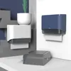 Toilet Tissue Box,waterproof Toilet Wall Hanging Pumping Paper Box, clean and tidy,No punching 2