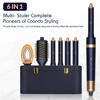 Negative Ion Hair Dryer 6-in-1 Multi-Styler & Waver Styler Hair Curler Auto-Wrap Curlers Hair Straighteners Blow Dryer 1