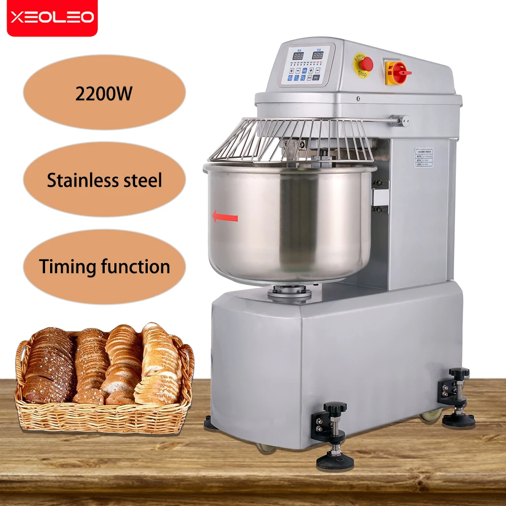 

Миксер шеф-повара XEOLEO мощностью 25 л, мешалка для муки, взбивания еды, взбивания яиц, бытовая техника для выпечки тортов, кремов