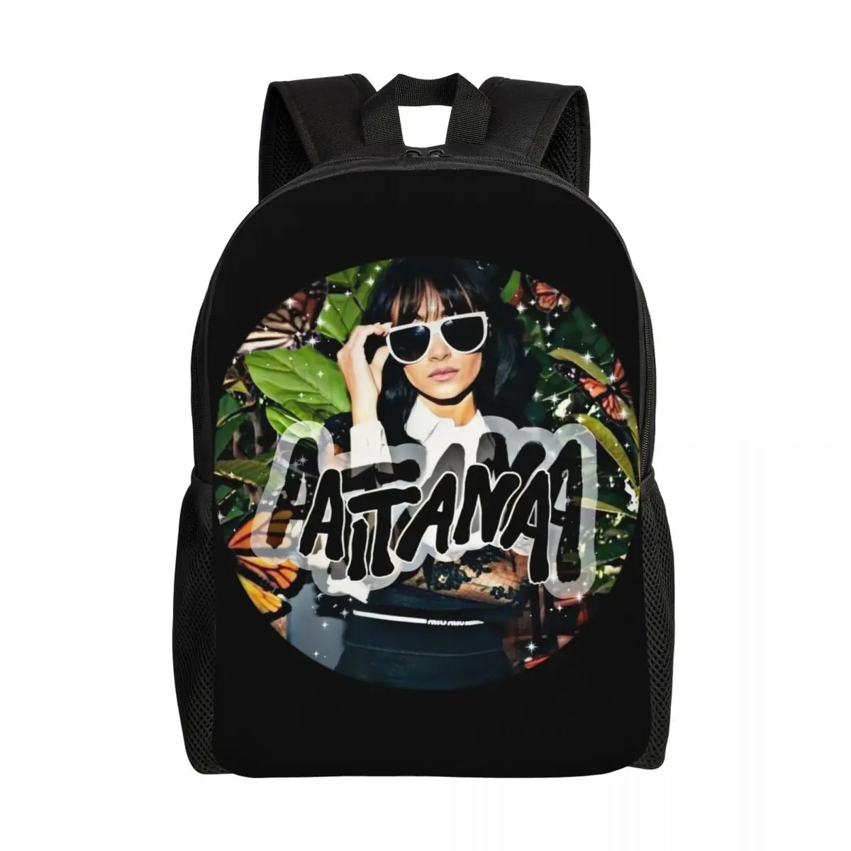 

Beauty Aitana Laptop Backpack Men Women Basic Bookbag for College School Students Spanish Singer Bags