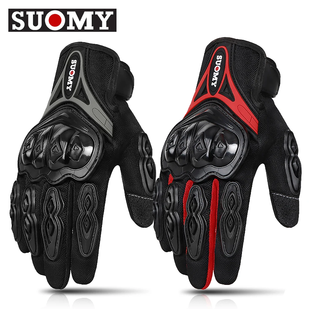 SUOMYSummerMotorcycleGlovesBreathableTouchScreenMotorcycleGlovesOffroadMotocross