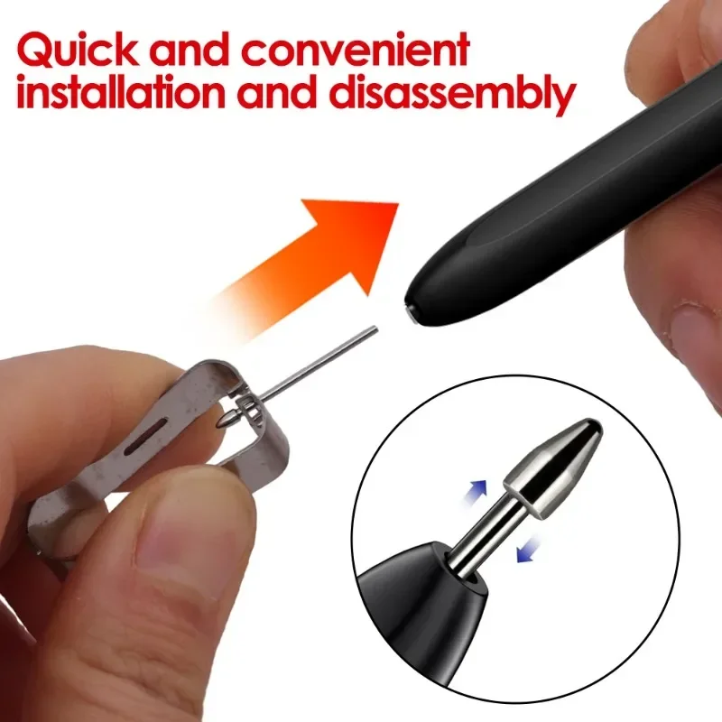 Titanium Alloy Stylus Tip Replacement with Tweezer