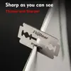 Razor Stainless steel double-blade Razor Razor Razor Old fashioned razor manual shaving for men 3