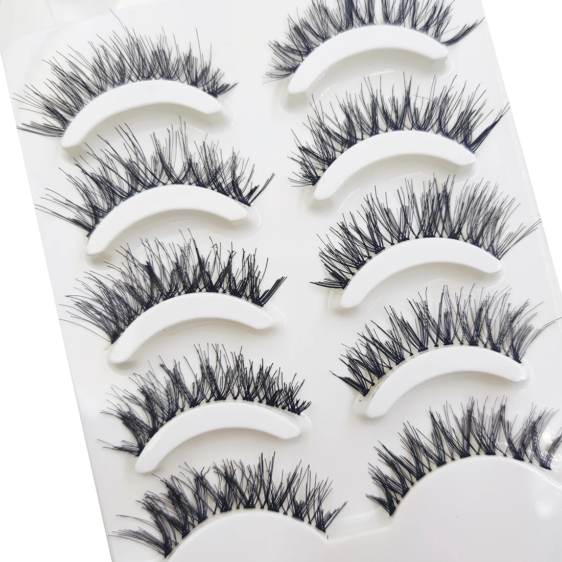 

5 Pairs Natural Soft Lashes Handmade False eyelashes Makeup Eye Lashes Beauty Tool lash extension Maquillaje faux cils cilios