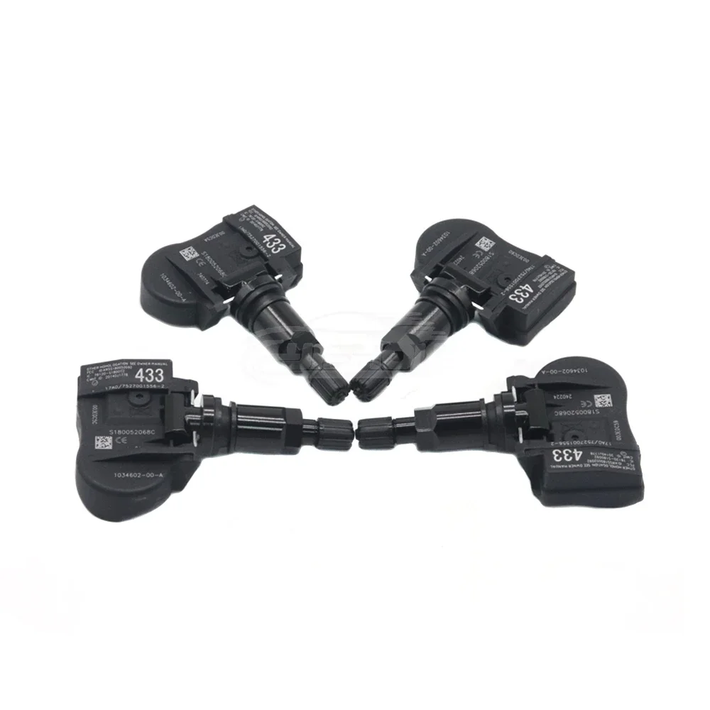 ڵ Ÿ̾ з  ͸ ý, TPMS, ׽  3 S X 2015-2022 433Mhz, 1034602-00-A, 103460200A