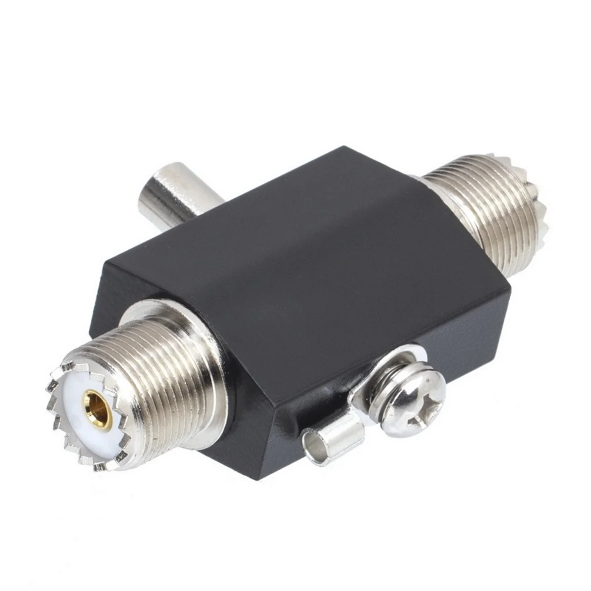 New BL-2000 Coaxial Lightning Surge Protector PL259 Female to PL259 Female Coaxial Lightning Arrestor DC-1000MHz