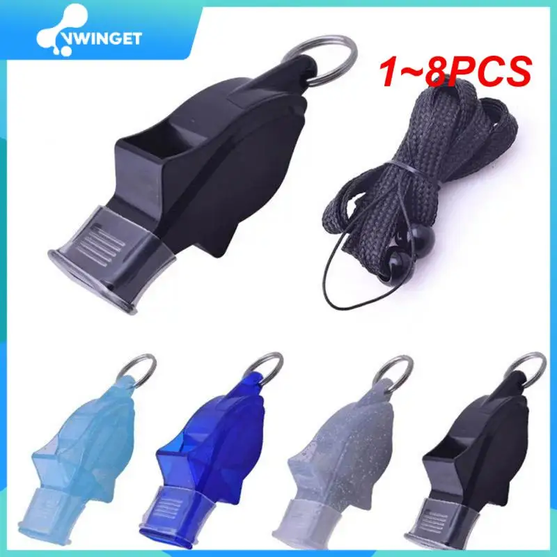 

1~8PCS Professional Whistle Soccer Basketball Referee Whistle outdoor Sport High quality Sports Like Big Sound Whistle Seedless